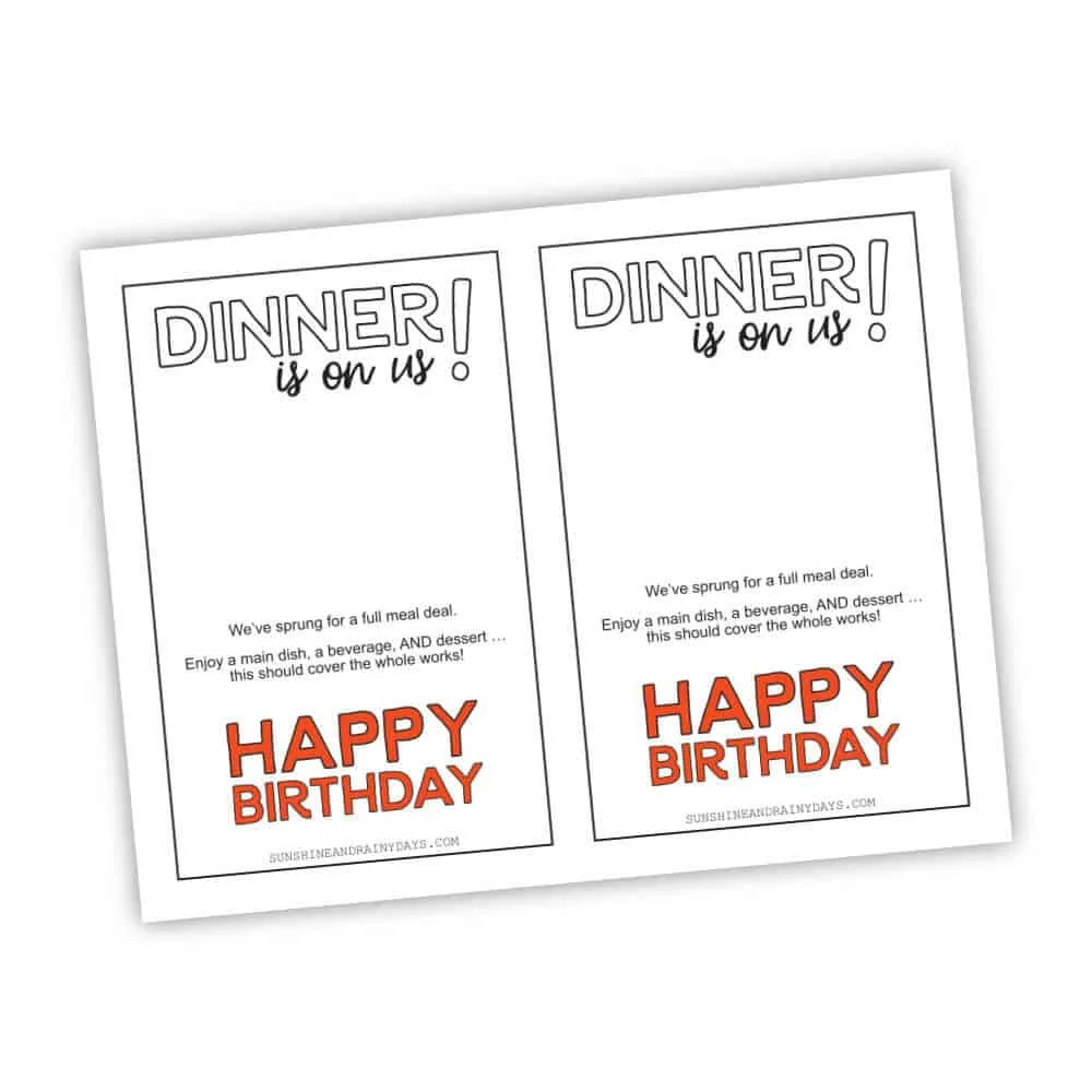 Humorous Costco Gift Card Holder - Sunshine and Rainy Days