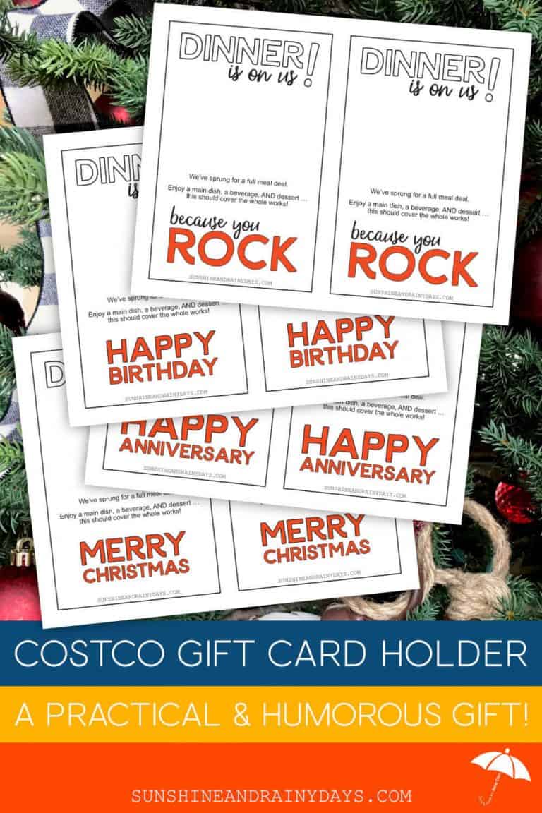 Humorous Costco Gift Card Holder