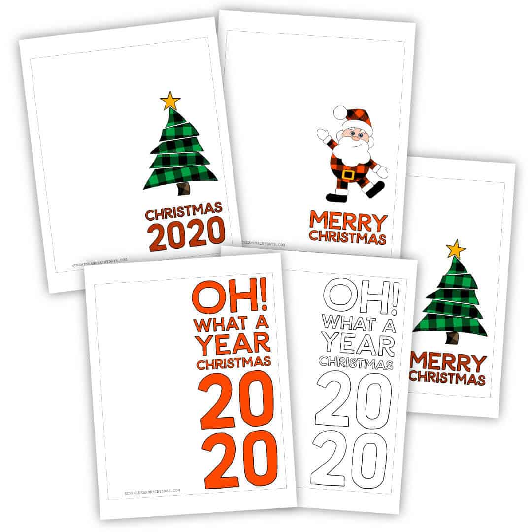 Print Your Own Christmas Card Sunshine And Rainy Days