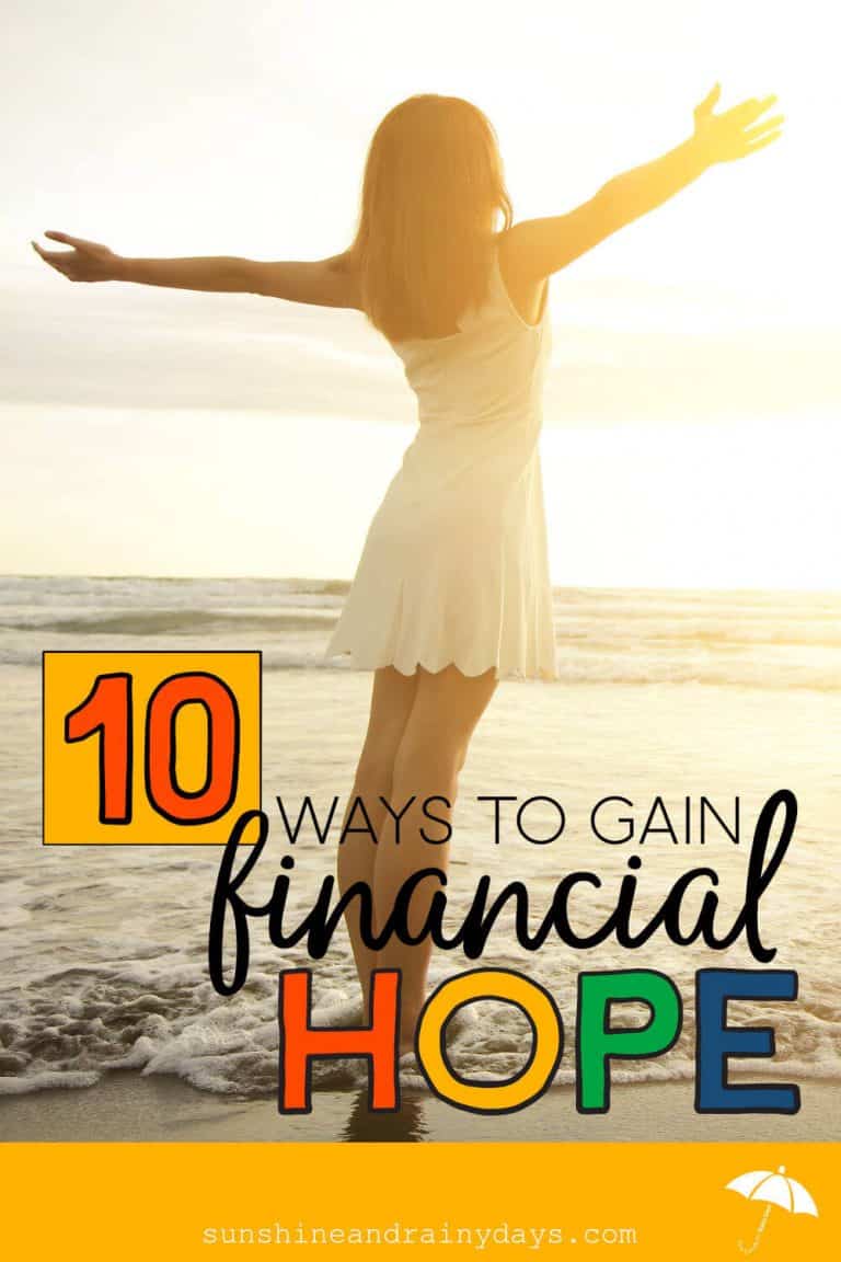 10 Ways To Gain Financial Hope