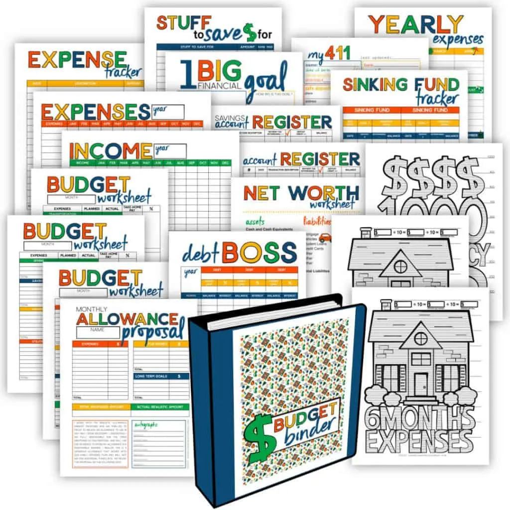 Budget Binder Printable Pages