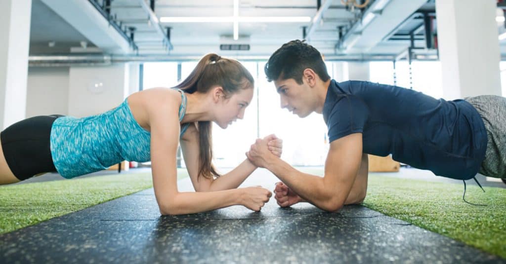 Date at the gym.