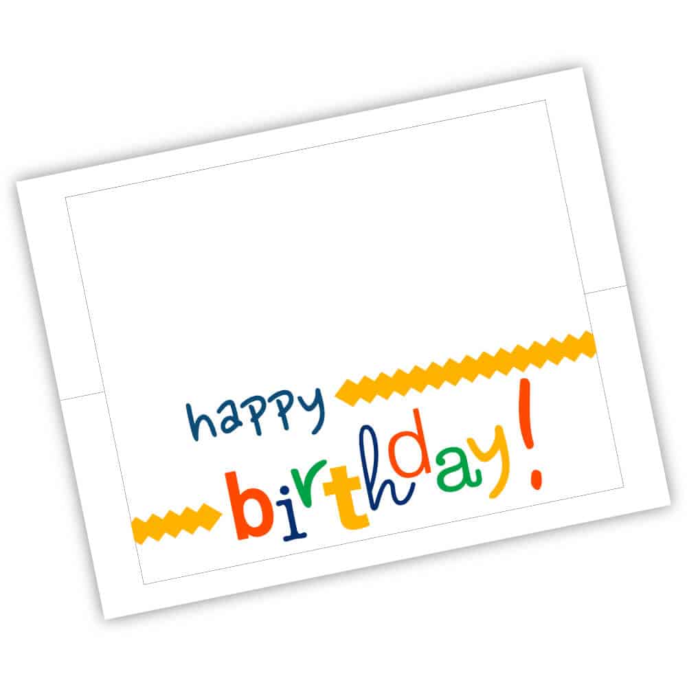 Happy Birthday Card Free Printable Sunshine And Rainy Days