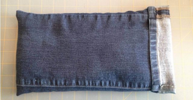 How To Make A Flax Seed Heating Bag Out Of Old Jeans - Sunshine and ...