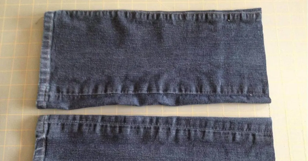 How To Make A Flax Seed Heating Bag Out Of Old Jeans Sunshine and