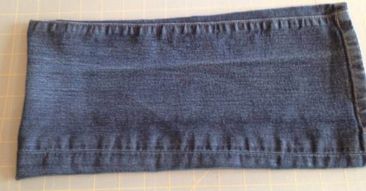 How To Make A Flax Seed Heating Bag Out Of Old Jeans - Sunshine and ...