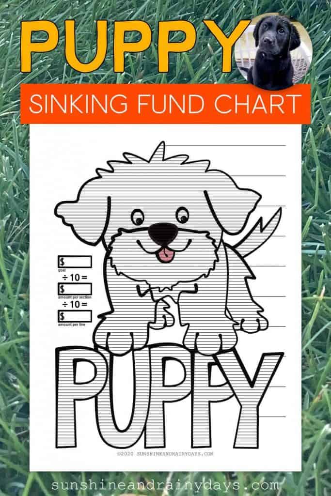 Puppy Sinking Fund Chart