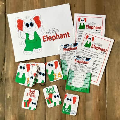 Printable White Elephant Game