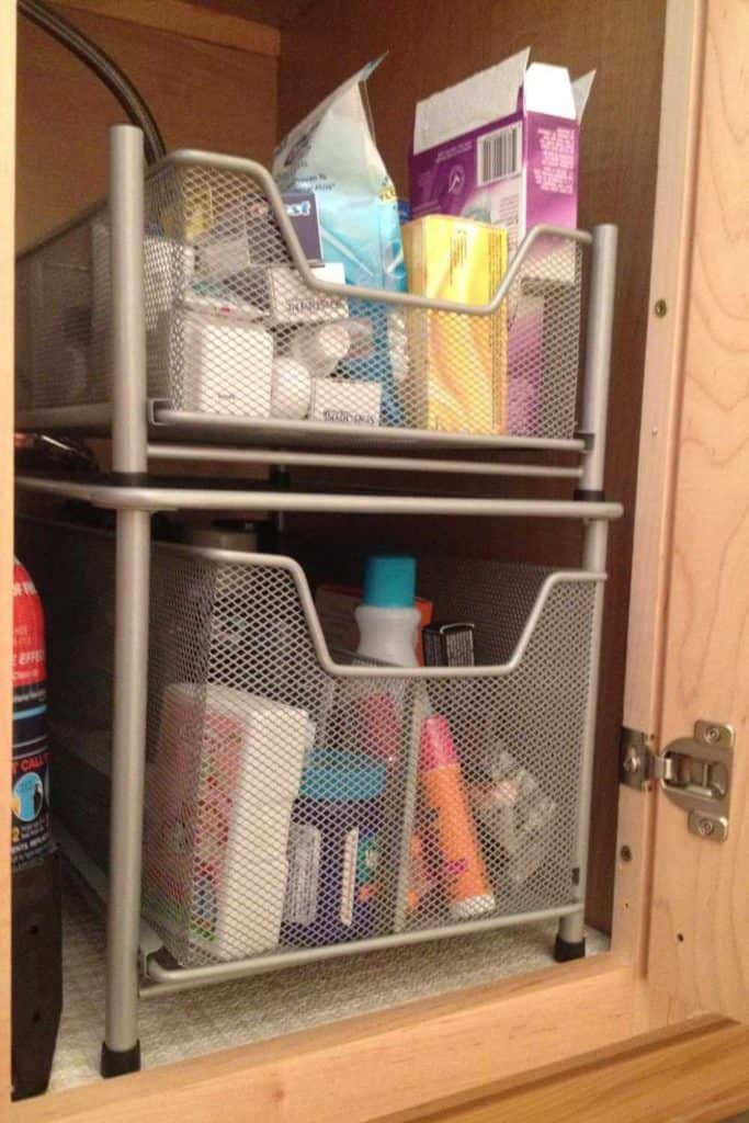 Under the sink organizer.