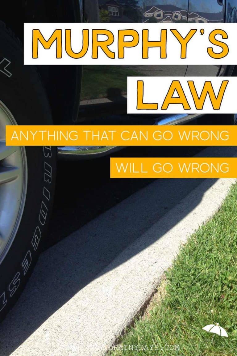 Murphy’s Law – Anything That Can Go Wrong, Will Go Wrong