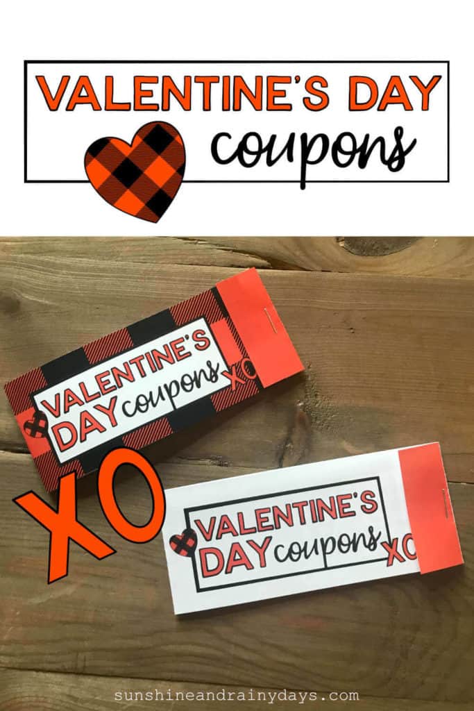 Valentine's Day Coupon Books