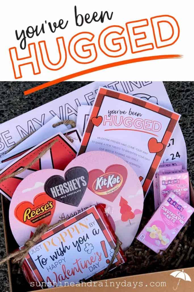 You've Been Hugged Valentine Box