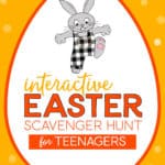 Interactive Easter scavenger hunt for teenagers!