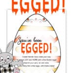 You've Been Egged Printable!