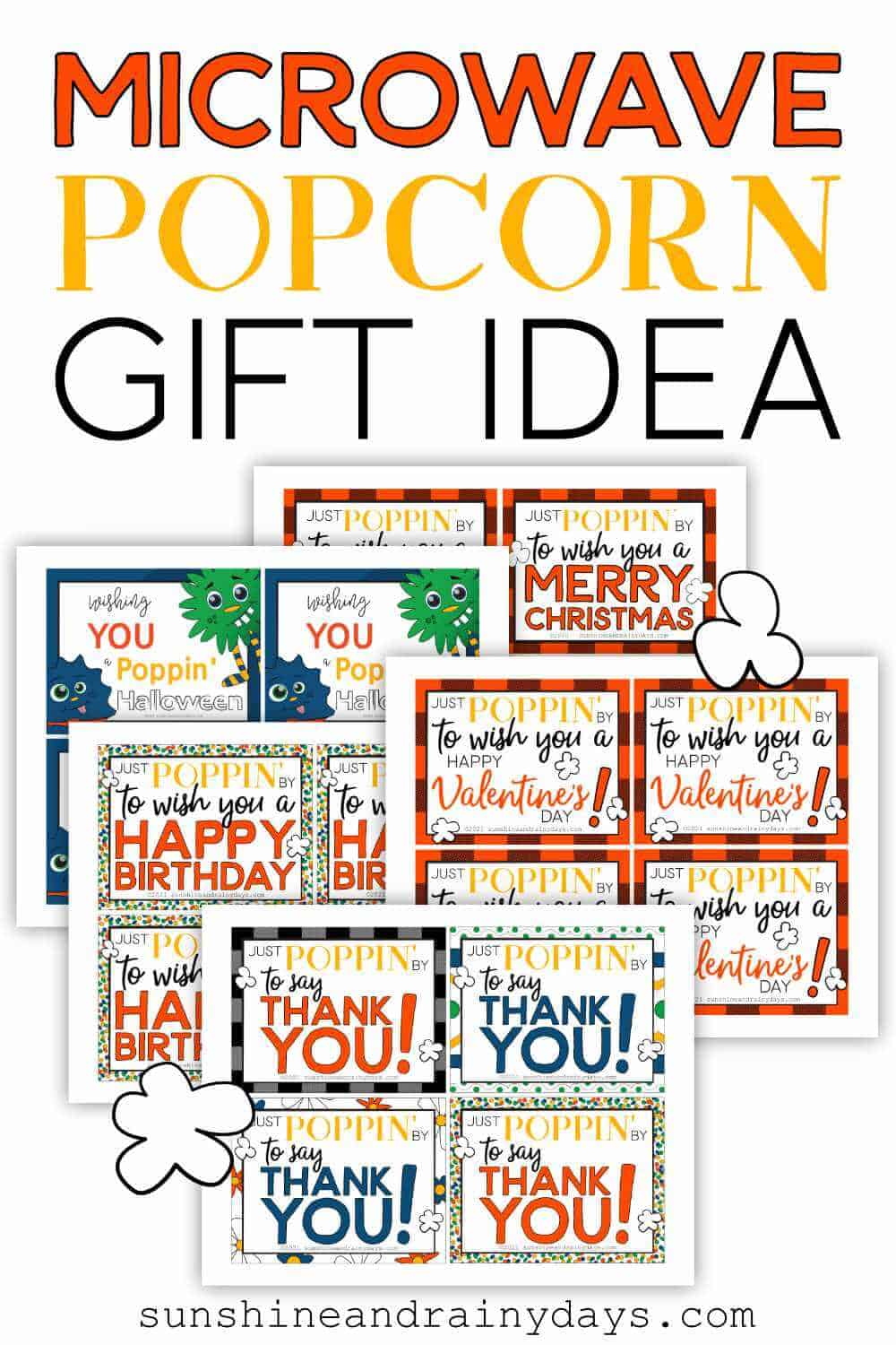 transform a well loved snack into a gift using festive printable