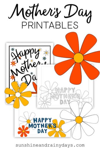 Mother's Day Printables - Sunshine and Rainy Days