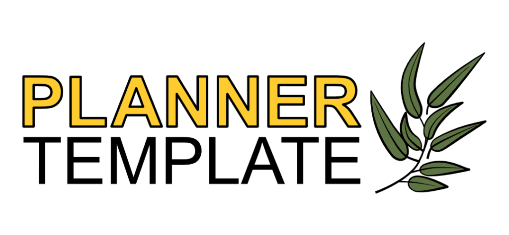 Planner Template logo.