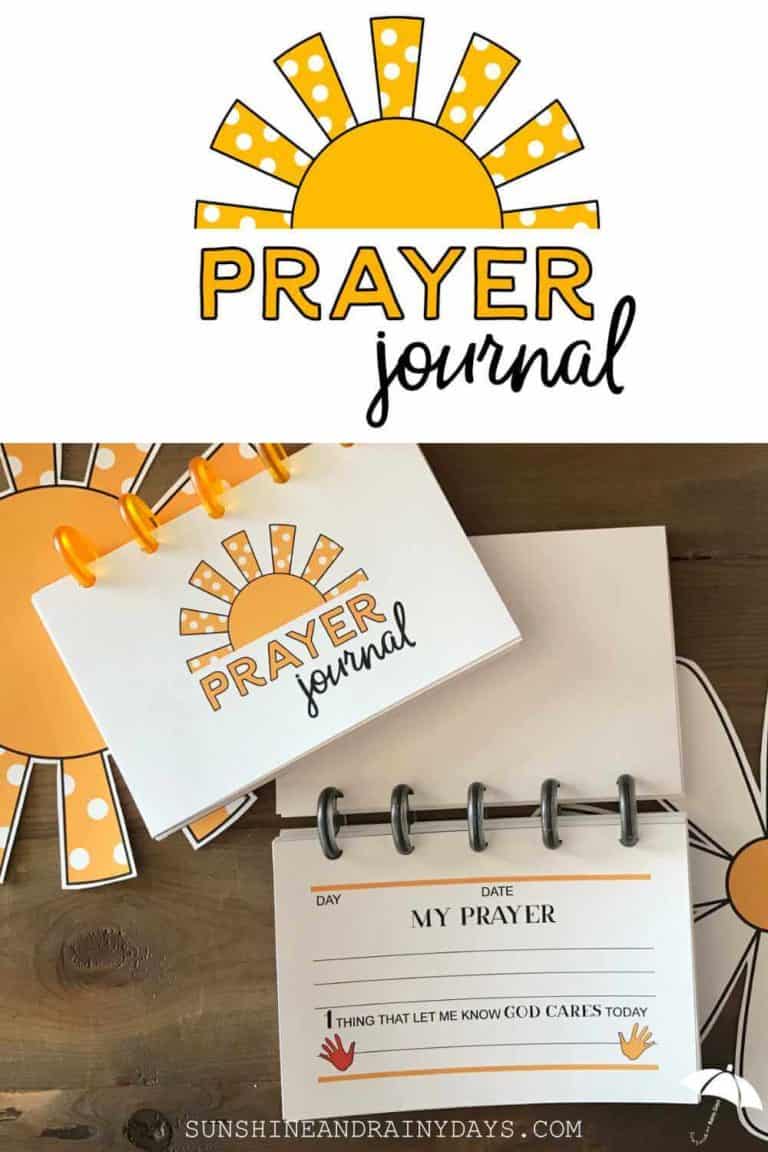 Printable Discbound Prayer Journal