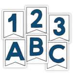 Large Banner Letters And Numbers You Can Print At Home! - Sunshine and ...