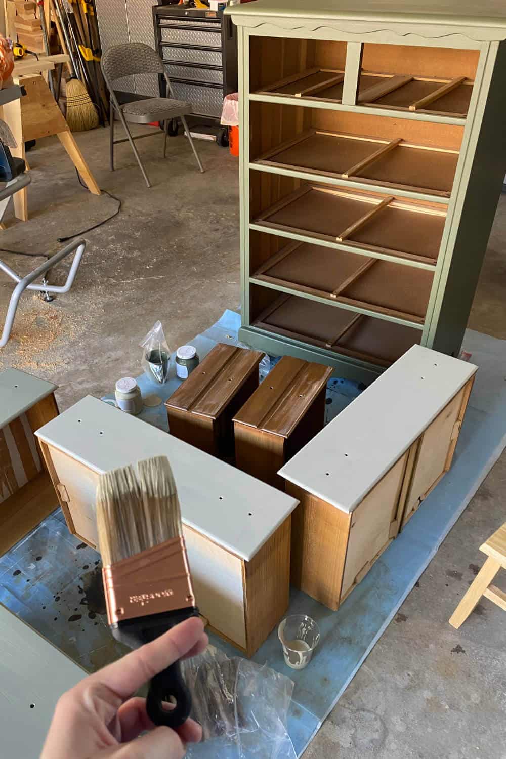 How To Refinish Chest Of Drawers The Easy Way! Sunshine and Rainy Days