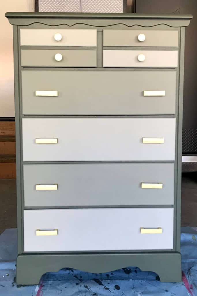 Refinished Chest Of Drawers