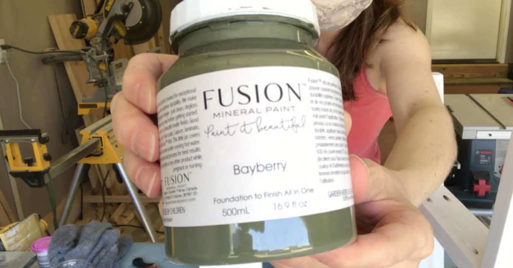 Fusion Mineral Paint in Bayberry.