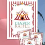 Printable Diaper Raffle Tickets