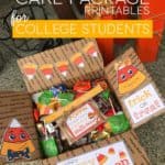Halloween care package for college students.