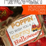 Halloween Popcorn Tag