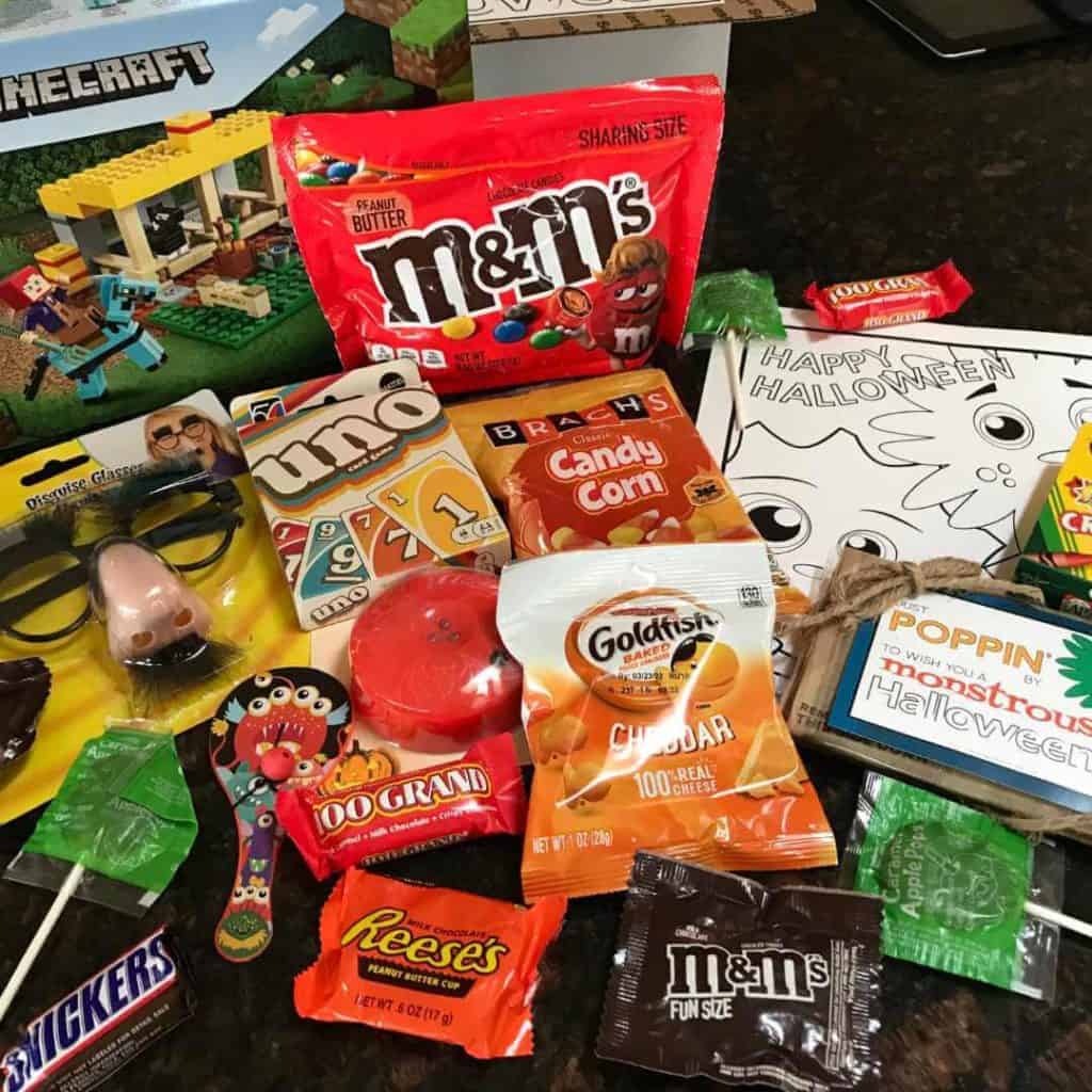 Halloween care package ideas for college students.