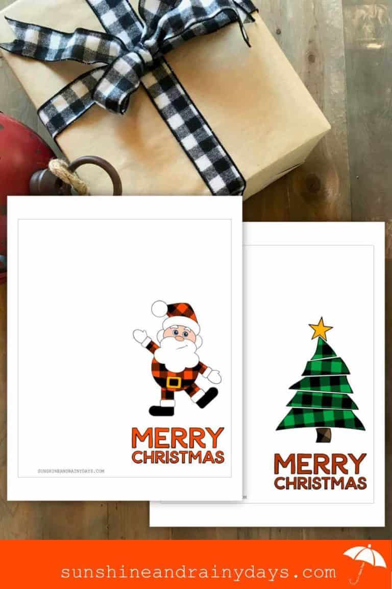 Print Your Own Christmas Card