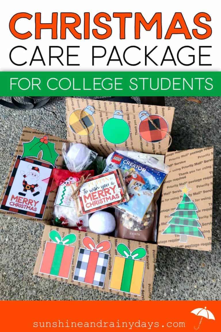 Christmas Care Package For College Students