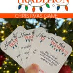 Name That Tradition Game Cards