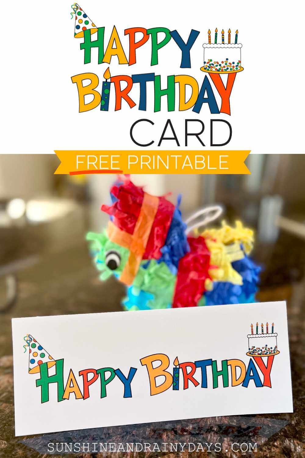 Happy Birthday Card Printable