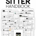 House Sitter Handbook pages.