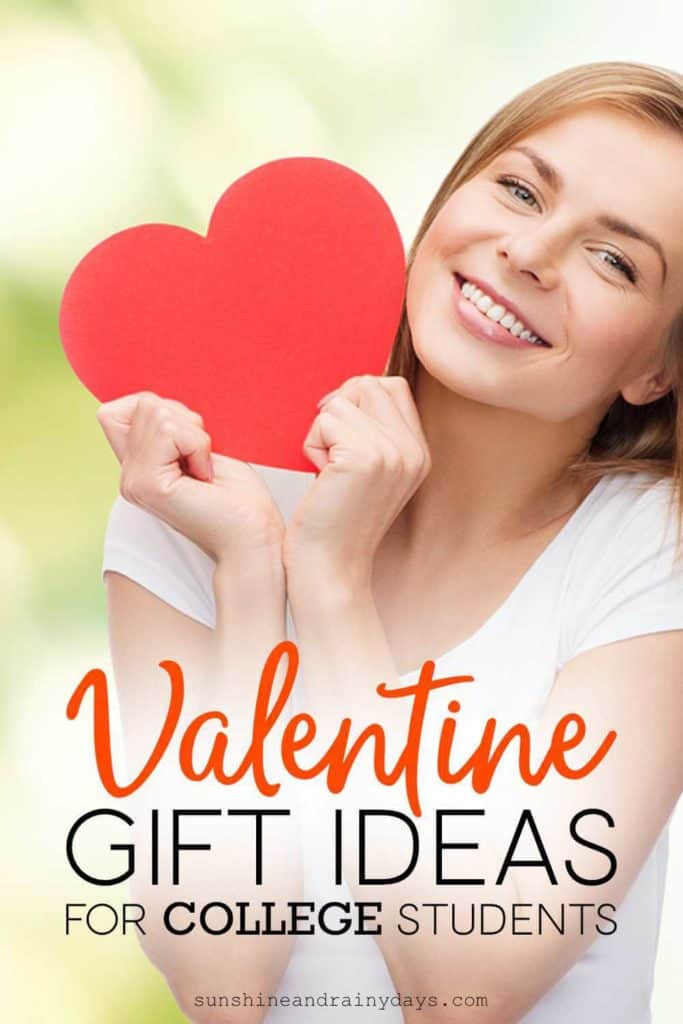Valentine gift ideas for college students.