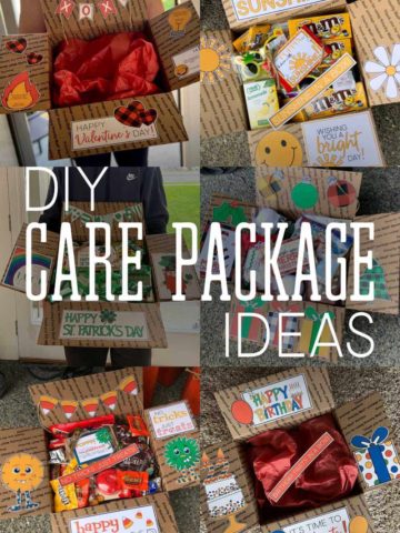 DIY Care Package Ideas