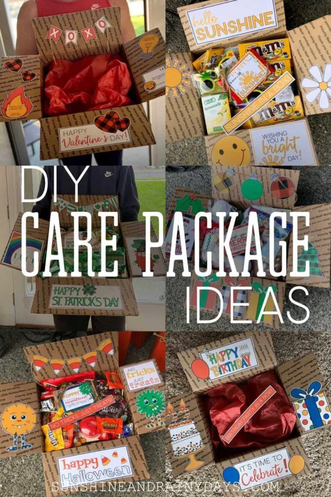 Mother's Day Care Package Box Decor (PDF) – Sunshine And Rainy Days