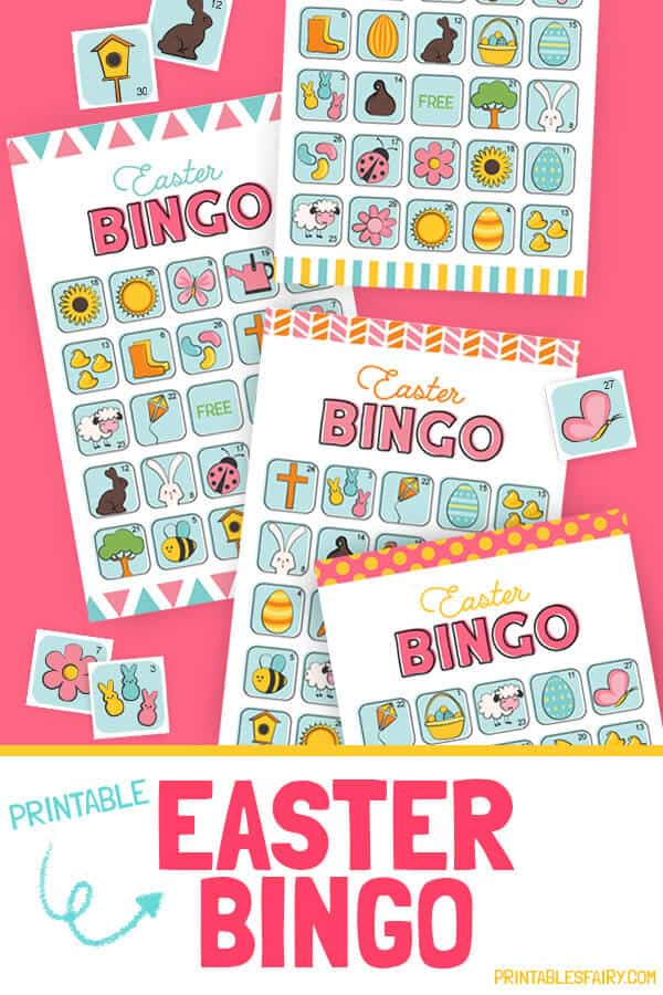 Easter Bingo printables.