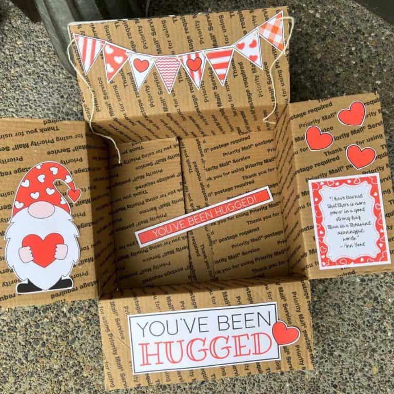 Valentine Care Package For College Students - Sunshine and Rainy Days