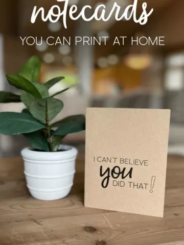 Printable congratulations card.