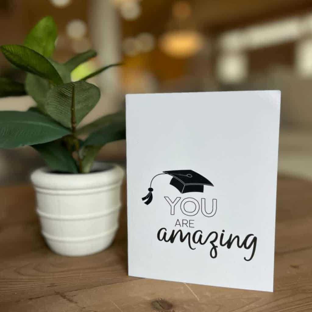 You are amazing printable card.