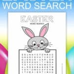 Easter Word Search printable.