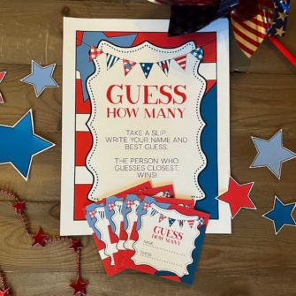 4th Of July Party Game Ideas - Sunshine and Rainy Days