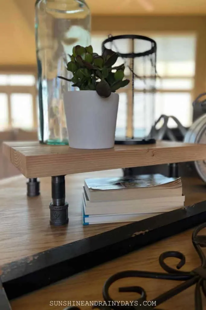 DIY Pipe Table - Use With Any Wood Table Top