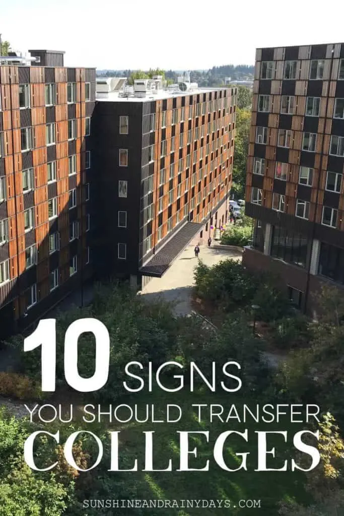 10 Signs You Should Transfer Colleges