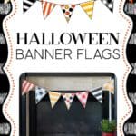 Halloween Banner Flags