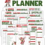 Printable Christmas Planner pages.