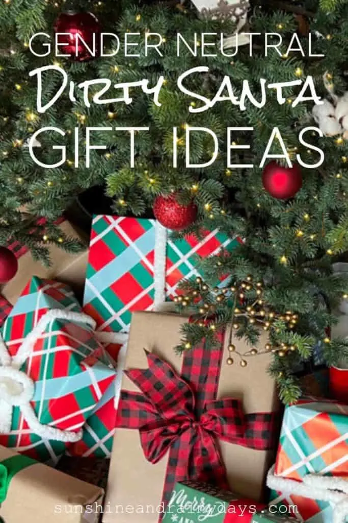 Gender Neutral Dirty Santa Gifts Sunshine And Rainy Days