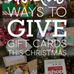 Unique Ways To Give Gift Cards This Christmas